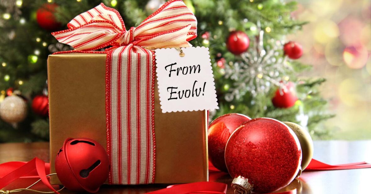 christmas gifts at evolv
