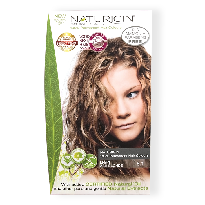 Naturigin Organic Based 100% Permanent Hair Colours Light Ash Blonde  |  Evolv