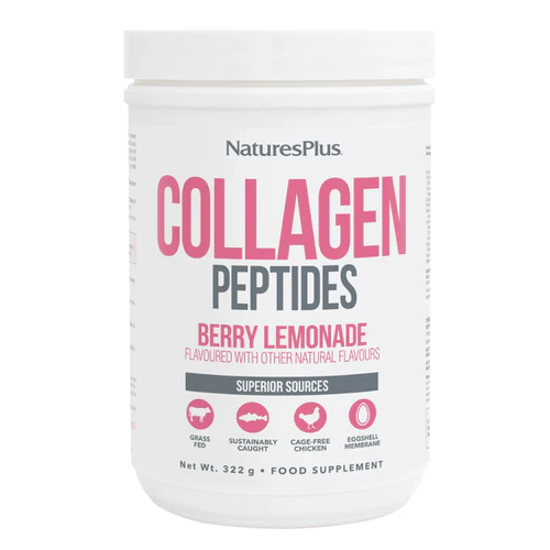 Nature's Plus Collagen Peptides Berry Lemonade 322G